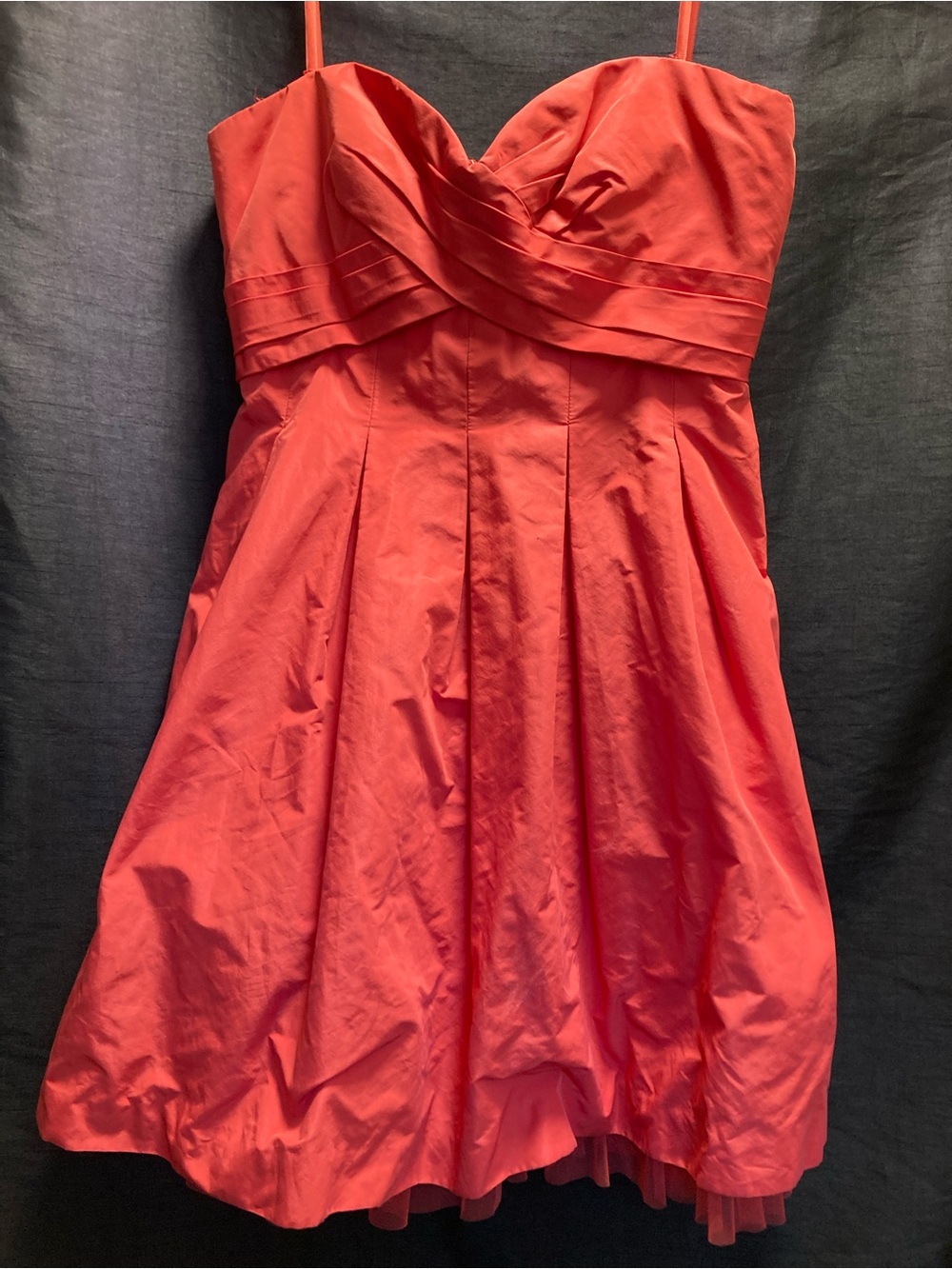 BCBG Max Azria Coral Fit & Flare Dress Size M
